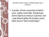 J. Biliūno apysaka „Liūdna pasaka“ - Lietuvos istorijos liudijimas 8 puslapis