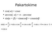 Kosinuso funkcija 3 puslapis