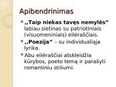 Kūrybos tema Maironio ,,Pavasario balsuose”  12 puslapis