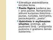 Kūrybos tema Maironio ,,Pavasario balsuose”  5 puslapis