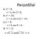 Laipsninės lygtys 5 puslapis