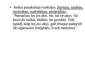 Jonas Biliūnas - apysaka ,,Liūdna pasaka”  10 puslapis