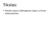 Lygtis su dviem nežinomaisiais 2 puslapis