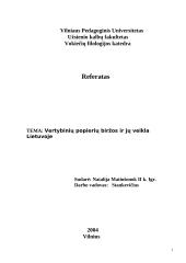 Vertybinių popierių biržos ir jų veikla Lietuvoje