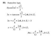 Lygtys su kosinusais (teorija) 14 puslapis