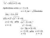 Lygtys su kvadratinėmis šaknimis 17 puslapis