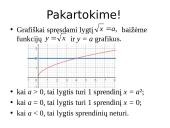 Lygtys su kvadratinėmis šaknimis 4 puslapis