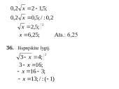 Lygtys su kvadratinėmis šaknimis 10 puslapis