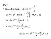 Apie lygtis su sinusais 11 puslapis