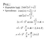 Apie lygtis su sinusais 7 puslapis