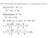 Lygtys su kintamuoju 2 puslapis