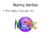 Lygtys su kintamuoju 13 puslapis