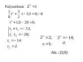 Lygtys su kintamuoju 4 puslapis