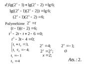 Lygtys su kintamuoju 9 puslapis