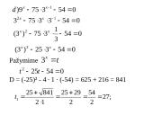 Lygtys, kurios sprendžiamos įvedant naują nežinomąjį (uždaviniai) 6 puslapis