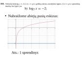 Logaritminė funkcija (teorija) 14 puslapis