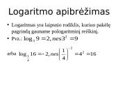 Logaritminė funkcija (teorija) 5 puslapis