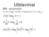 Logaritminė funkcija (teorija) 8 puslapis