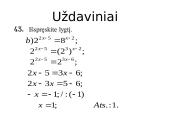 Rodiklinės lygtys 3 puslapis