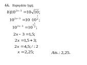Rodiklinės lygtys 7 puslapis