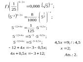 Rodiklinės lygtys 9 puslapis