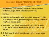 Romantizmas ir realizmas literatūroje 5 puslapis