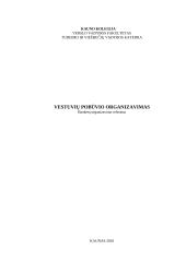 Vestuvių pobūvio organizavimas ir etiketas