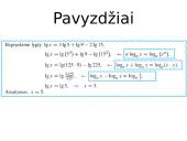 Sudėtingesnės logaritminės lygtys (teorija) 4 puslapis