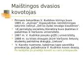 Vincas Kudirka (1858 - 1899) - simboliška modernėjančios lietuvių tautos figūra 12 puslapis