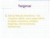 Literatūra tarnauja gyvenimui: Motiejus Valančius 2 puslapis