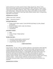 Autorių ir kūrinių konspektas 2 puslapis