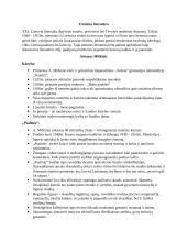 Tremties literatūra konspektas