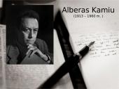 Alberas Kamiu (1913 – 1960 m.)