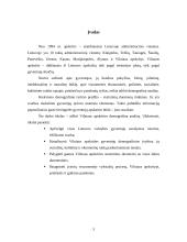 Vilniaus apskrities demografinė analizė 3 puslapis