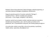 Ląstelės dalijimasis – mitozė  ir mejozė  2 puslapis