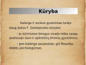 Fiodoras Dostojevskis pristatymas 15 puslapis