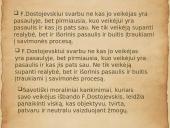 Fiodoras Dostojevskis pristatymas 20 puslapis