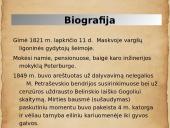 Fiodoras Dostojevskis pristatymas 4 puslapis