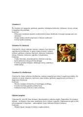 Vitaminai ir jų reikšmė 5 puslapis