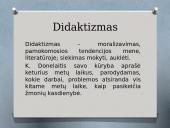 K. Donelaitis ir apie „Metus“  5 puslapis