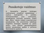 K. Donelaitis ir apie „Metus“  6 puslapis