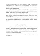Vitaminai ir jų reikšmė žmogaus organizmui 14 puslapis