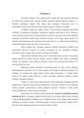 Vitaminai ir jų reikšmė žmogaus organizmui 4 puslapis