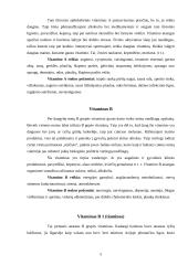 Vitaminai ir jų reikšmė žmogaus organizmui 5 puslapis