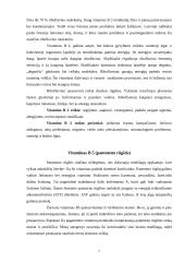 Vitaminai ir jų reikšmė žmogaus organizmui 7 puslapis