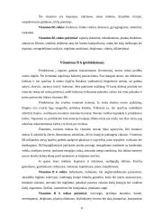 Vitaminai ir jų reikšmė žmogaus organizmui 8 puslapis