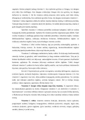 Vitaminai ir jų reikšmė žmogaus organizmui 10 puslapis