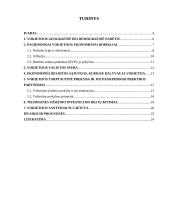 Vokietijos ekonomikos analizė