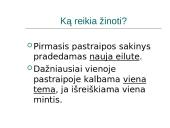 Mokomės kurti samprotavimo pastraipą 4 puslapis