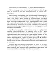 Gėrio ir tamsos pasaulių susidūrimas XX amžiaus literatūros kūriniuose